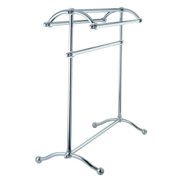 SCC2291 Pedestal Towel Rack, Polished Chrome